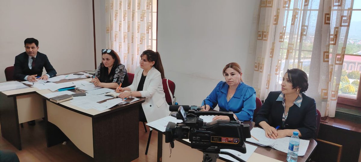 nmr_medeniyyet's tweet photo. Mədəniyyət müəssisələrində bir sıra rəhbər və ümumi vəzifələrə işə qəbul üçün elan olunmuş müsabiqənin müsahibə mərhələsi davam edir.

#NaxçıvanMRMədəniyyətNazirliyi https://t.co/BBVekEGJdQ