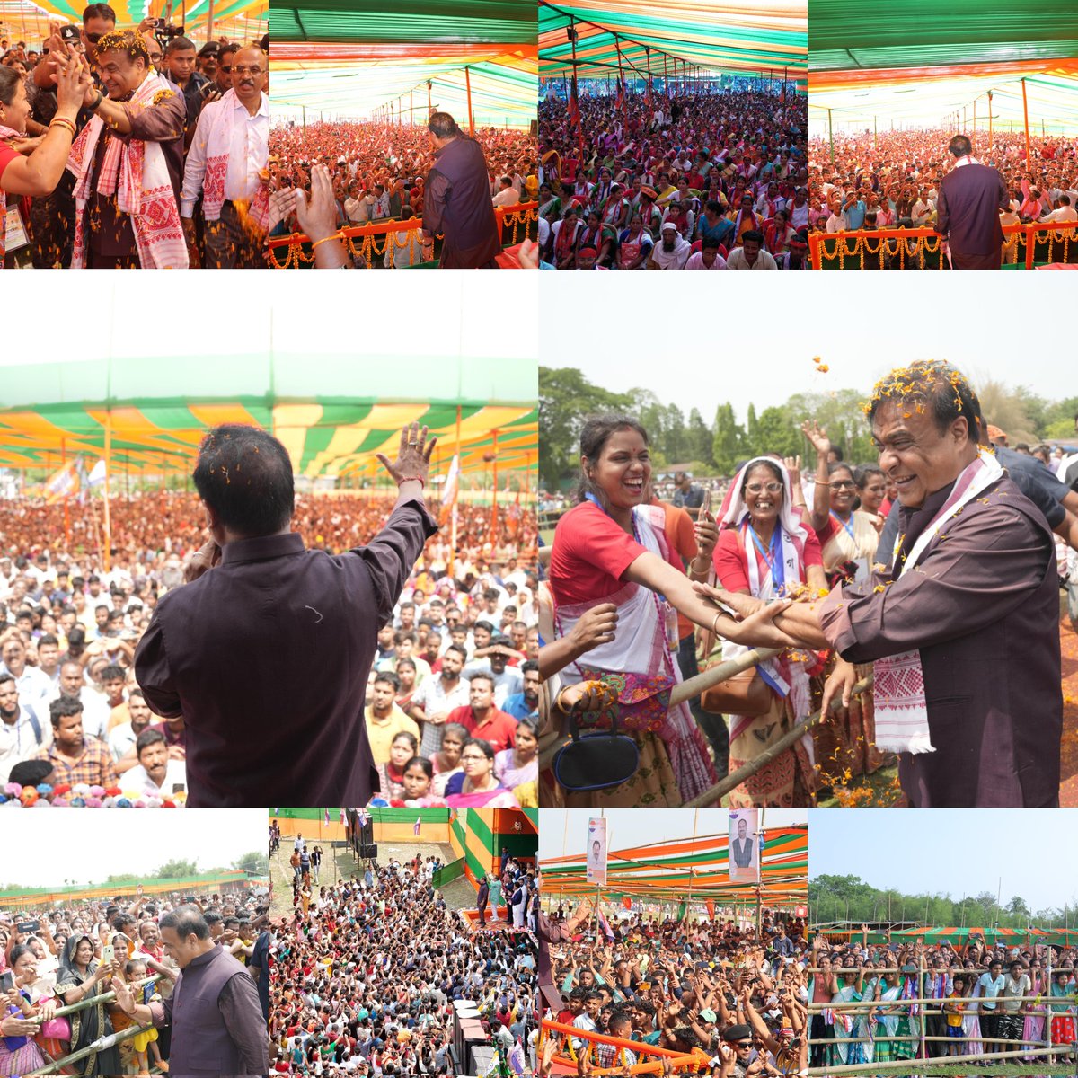 Thank you for your overwhelming support Barpeta Lok Sabha 🙏 #AssamCampaign2024