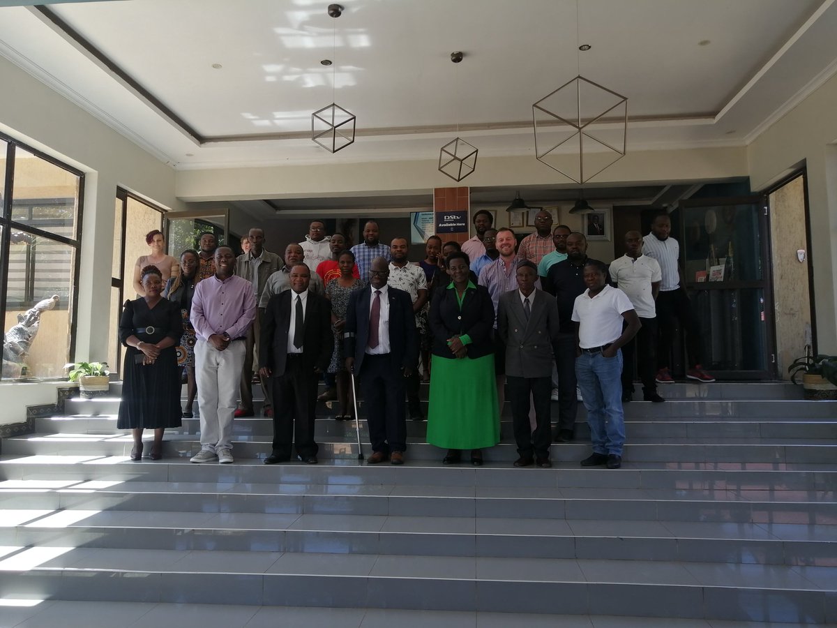 vwilde25's tweet photo. A group photo of the esteemed delegates at the Trypanosomiasis Research in Malawi Symposium, Salima 2024. #AATMalawi @HeslopRhiannon @waltadamson @HarrietAuty @MartiasJoshua https://t.co/jZK3fMR6Ak