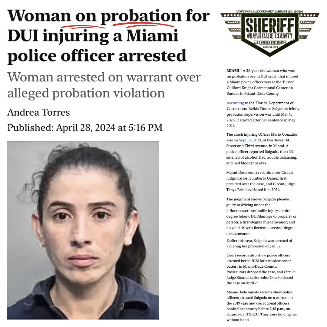 #MIAMIPOLICE #POLICEOFFICERSMIAMI #TRAININGMIAMIDADE #DANGERONDUTY🟦⬛️ #DUIMIAMI #ARRESTS #PROBATIONMIAMI local10.com/news/local/ #BAILREFORMMIAMI #REVOLVINGDOOR #CRIMEMIAMI #MIAMI #MIAMIDADE #MIAMIDADECOUNTY #CRIME #NEWSHERIFFINTOWN #THELAWANDORDERSHERIFF  #VIOLENTCRIMEMIAMI