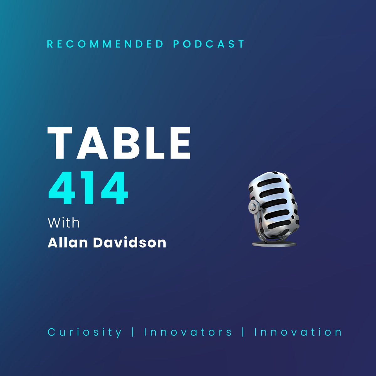 Women in Tech® Recommended Podcast: Table 414 with Allan Davidson Link: lnkd.in/eksNnTgj Subscribe to Table 414 Today! Choose your favourite podcast site; Apple: lnkd.in/eSN3qn2J Spotify: lnkd.in/eTtFYpA6 #Table414 #Innovation #TechTalks #ChrisShipley