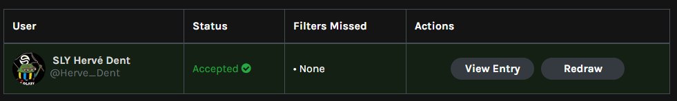 FELICITATION <a href="/Herve_Dent/">SLY Hervé Dent</a> pour avoir été tiré au sort sur le giveaway de notre 100eme vidéo ! Je t'attend en DM :)

( Draw verification : wwf2cw68 sur TwitterPicker )