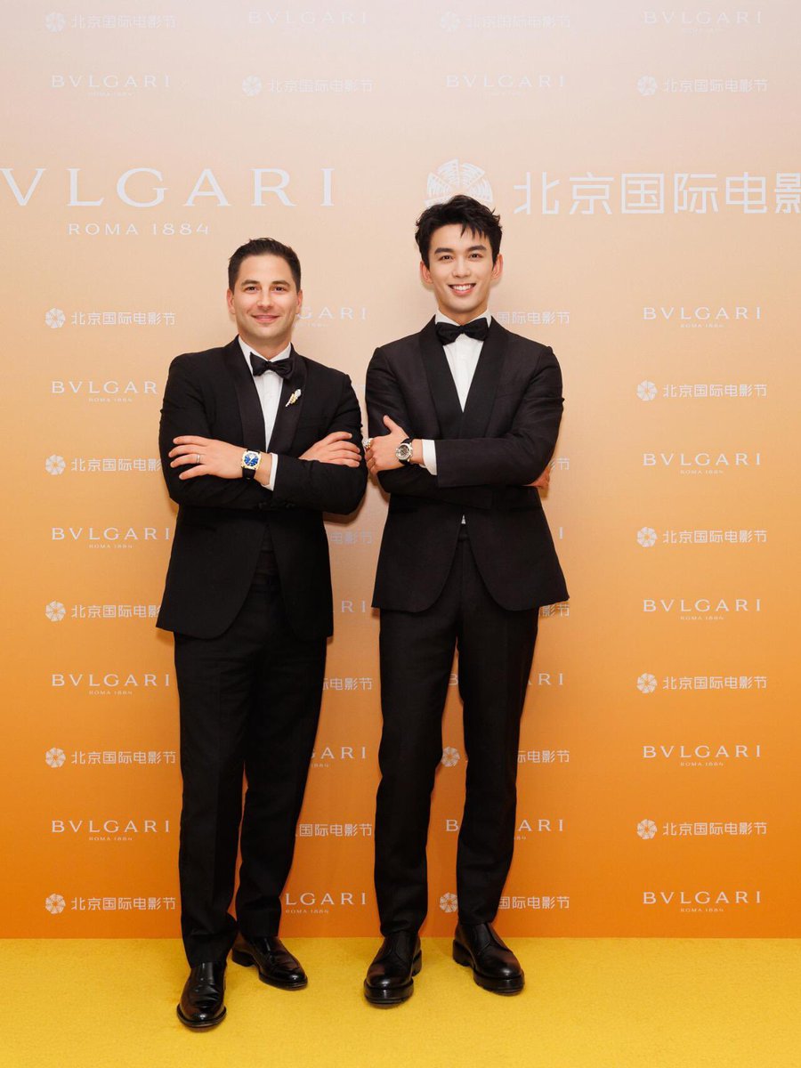 #WuLei with Adam Hershman (Bvlgari Greater China Managing Director)