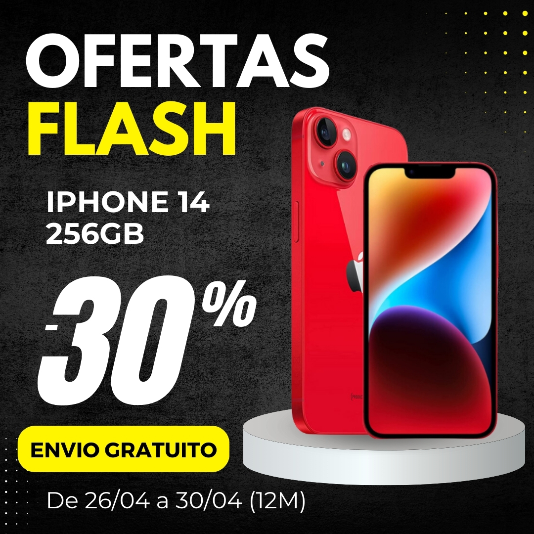 Expanda seu mundo: Descubra o iPhone 14 de 256GB no vermelho! 🍎

Leve este iPhone 14 com tela Super Retina XDR a um preço irresistível e desconto de 30%, agora com Frete Grátis! 🥳

buff.ly/3WkyfWB
#Allzonept #Allzoners #OfertasFlash #iphone14