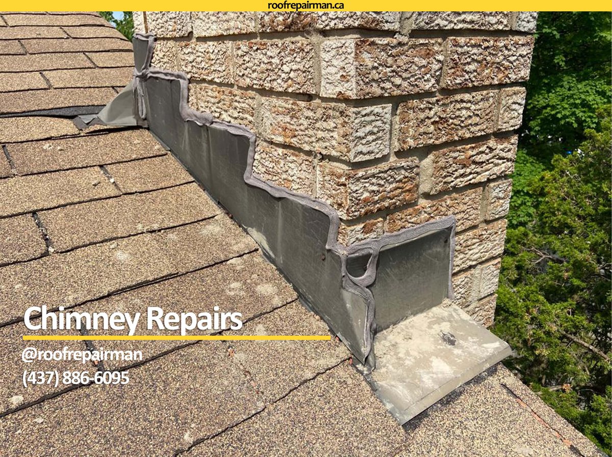 man_repair_roof's tweet image. Chimney Repairs - Done Right the First Time! 
Don't let a faulty chimney spoil your home's charm! Our skilled team ensures an attractive &amp;amp; durable roof. 

 Call (437) 886-6095 for a FREE estimate!  Visit roofrepairman.ca 
#roofrepair #homeimprovement #Chimneyrepairs