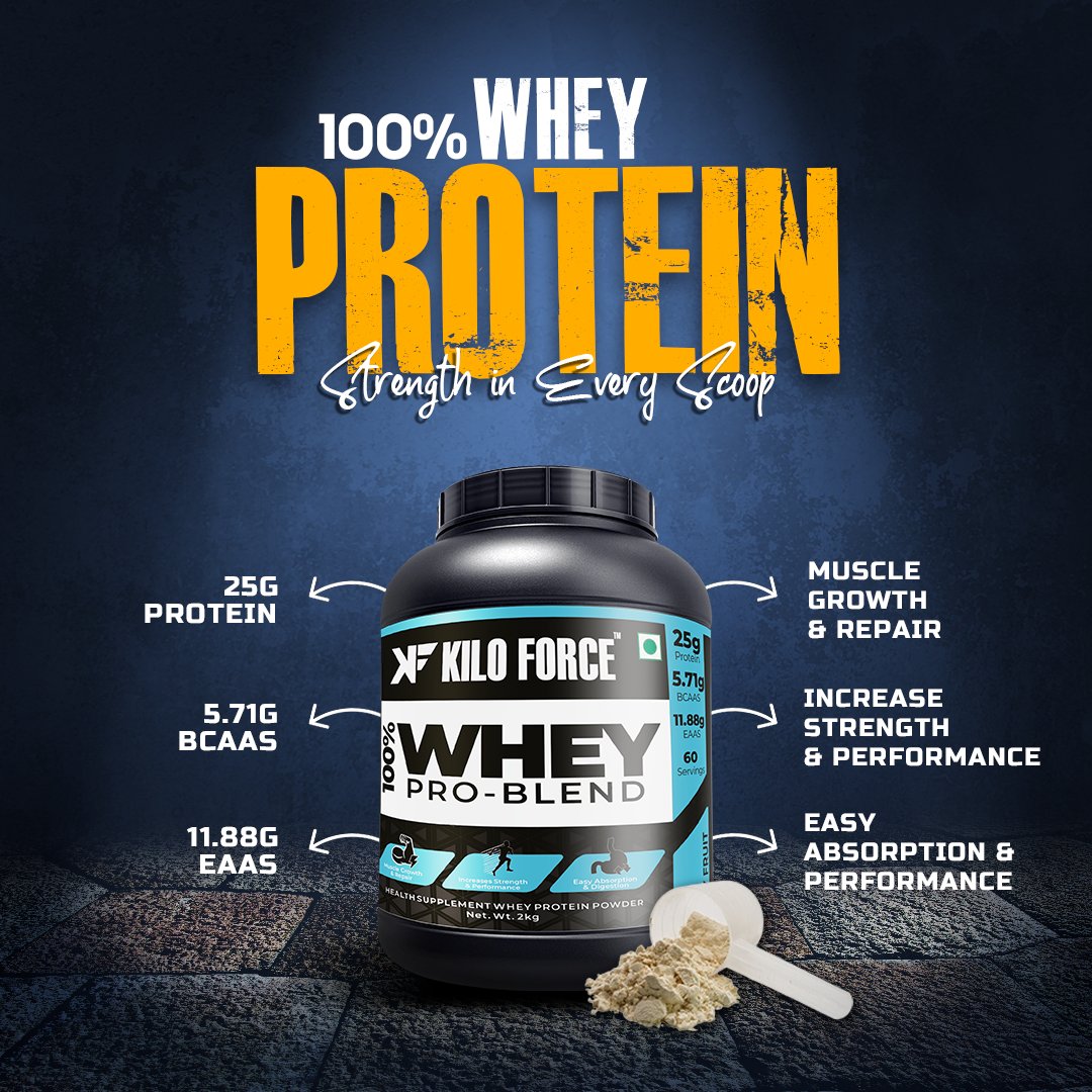 Kiloforce Whey Protein: Power-packed, pure, muscle fuel for intense workouts.

✔️Available on our Website (🔗link in Bio🔗)
✔️ Available on Amazon & Flipkart
✔️ Available on Swiggy
.
.
.

#fitnessmotivation #fitness #supplements #bcaa #gym #workout #protein #wheypower