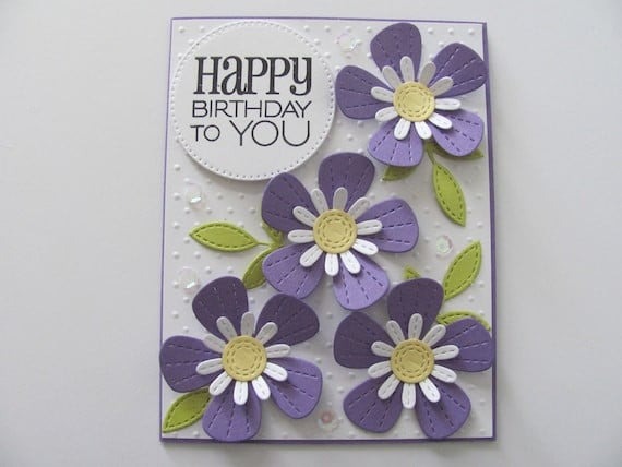 Etezzoshop's tweet photo. Happy Birthday Card Birthday Flower Card https://t.co/ZA0ksA2hfQ