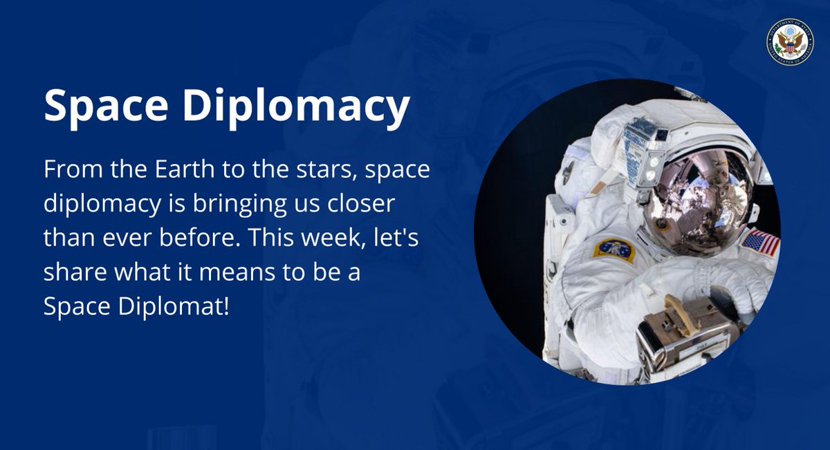 #SpaceDiplomacyWeek has officially begun! It's time to celebrate the incredible strides being made by the global community toward ensuring the safe and transparent exploration of outer space. 💫 From pioneering scientific research to fostering international cooperation, every…