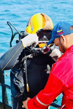🇻🇪PDVSA Gas ejecuta mantenimiento preventivo y correctivo al tramo submarino de 16' del Gasoducto Nororiental G/J José Francisco Bermúdez,  para asegurar la confiabilidad operacional del sistema de transporte de gas.
#SucreEsCulturaYProgreso