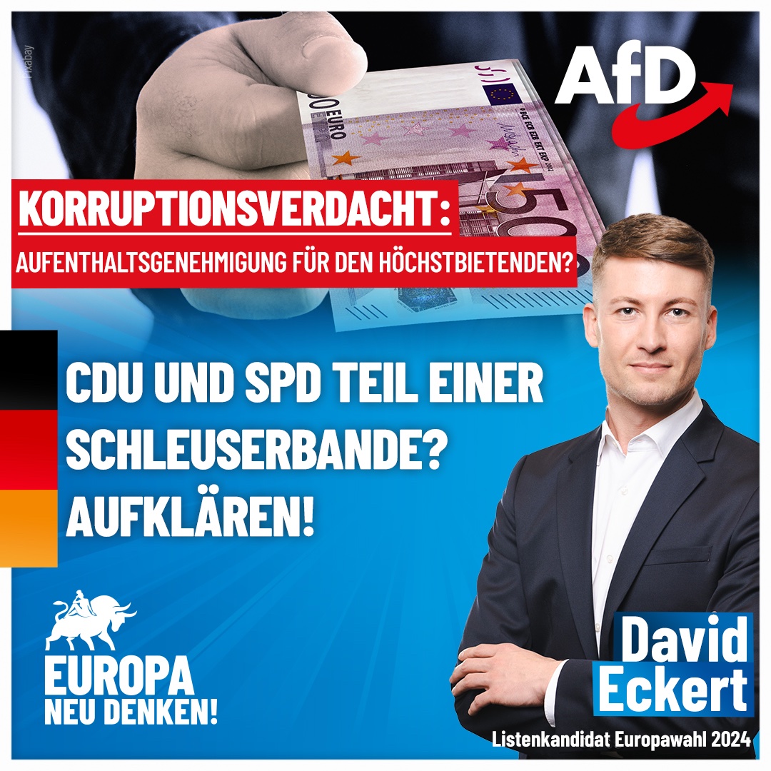 #Korruptionsverdacht: Verschachern CDU- und SPD-Politiker #Aufenthaltsgenehmigungen an den Höchstbietenden? Sechsstellige Beträge sollen prominente Vertreter der CDU und SPD in Nordrhein-Westphalen für die Vergabe von Aufenthaltsgenehmigungen (vor allem an reiche Chinesen)