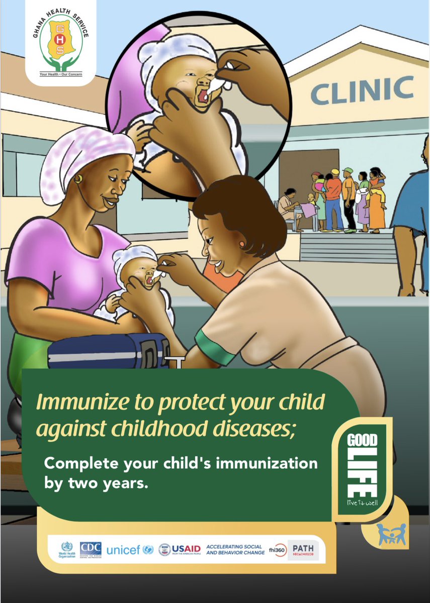 All vaccines given to children are safe, effective, free and do protect them from diseases. Vaccinate your child to prevent diseases, disabilities and other health complications. Remember to always ask the health worker about the growth of your child. #africanvaccinationweek