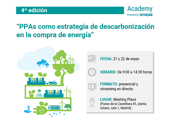 🌟¡Atención profesionales energéticos! @ANESEASOCIACION presenta la 4a edición del curso sobre PPAs. Descubre cómo los contratos PPA pueden ser tu estrategia clave para la compra de energía. 🗓️ 21-22 de mayo prosostenible.es/anese-organiza… #Prosostenible #PPAs #EnergíaSostenible #ANESE