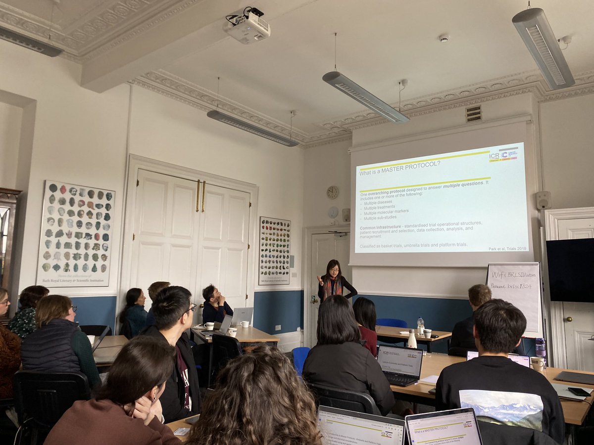 Haiyan Zheng (@haiyan_zheng) on Twitter photo Kicking off the exciting 3-day event with our pre-workshop course in #precision medicine #clinicaltrials! 👨🏫👩🏫<a href="/JMSWason/">James Wason</a> <a href="/ChristinaBYap/">Christina Yap</a> Kicking off the exciting 3-day event with our pre-workshop course in #precision medicine #clinicaltrials! 👨🏫👩🏫<a href="/JMSWason/">James Wason</a> <a href="/ChristinaBYap/">Christina Yap</a>