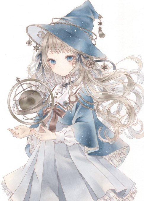 「ribbon witch hat」 illustration images(Latest)
