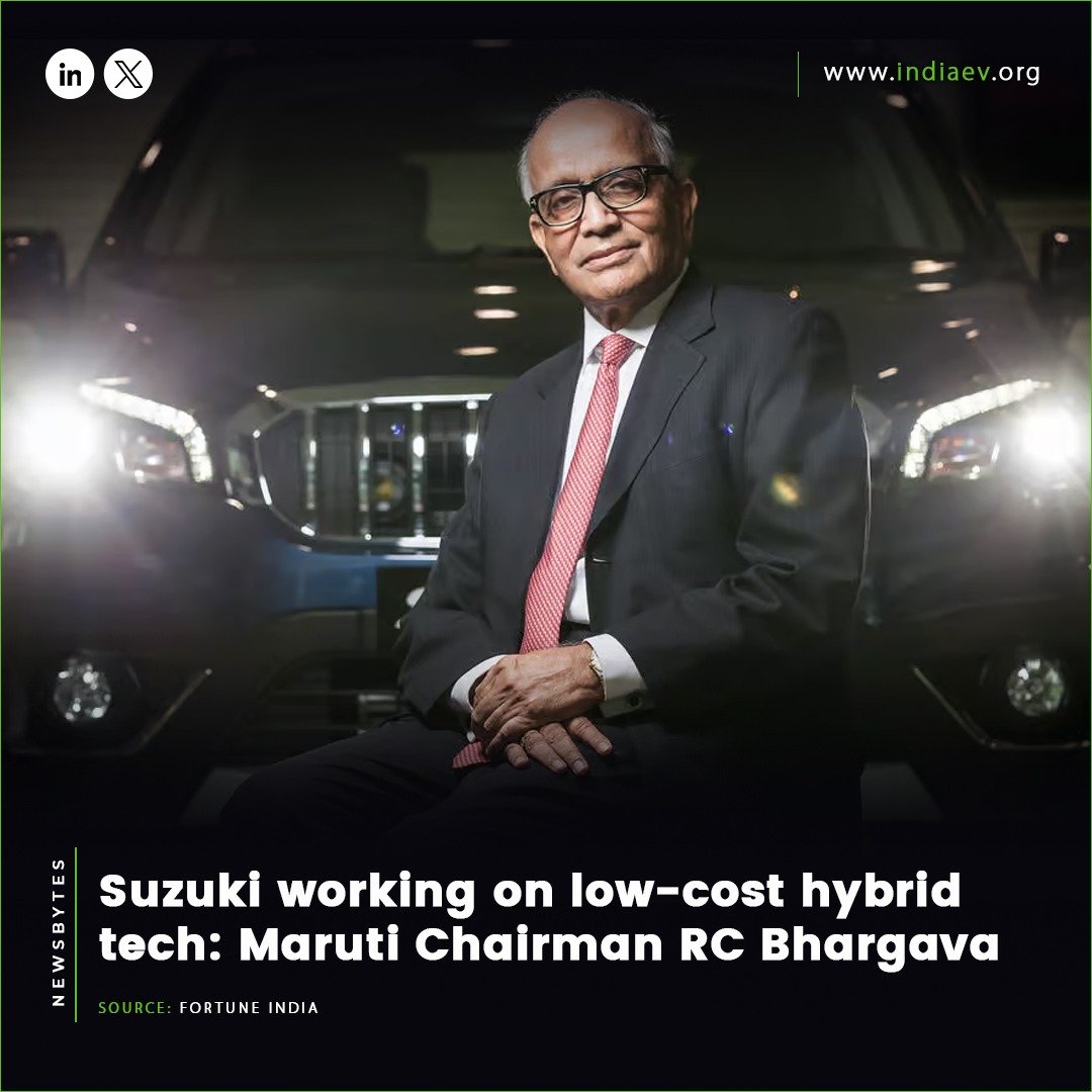 Suzuki working on low-cost #hybrid tech: Maruti chariman RC Bhargava

#SuzukiHybridTech #MarutiChairman #HybridVehicles #CarSales #AutomotiveIndustry #GreenTechnology #SustainableMobility #FutureOfTransport #LowCostHybrids #GoGreen #IndiaEVShow #RenewableEnergy #EntrepreneurIndia