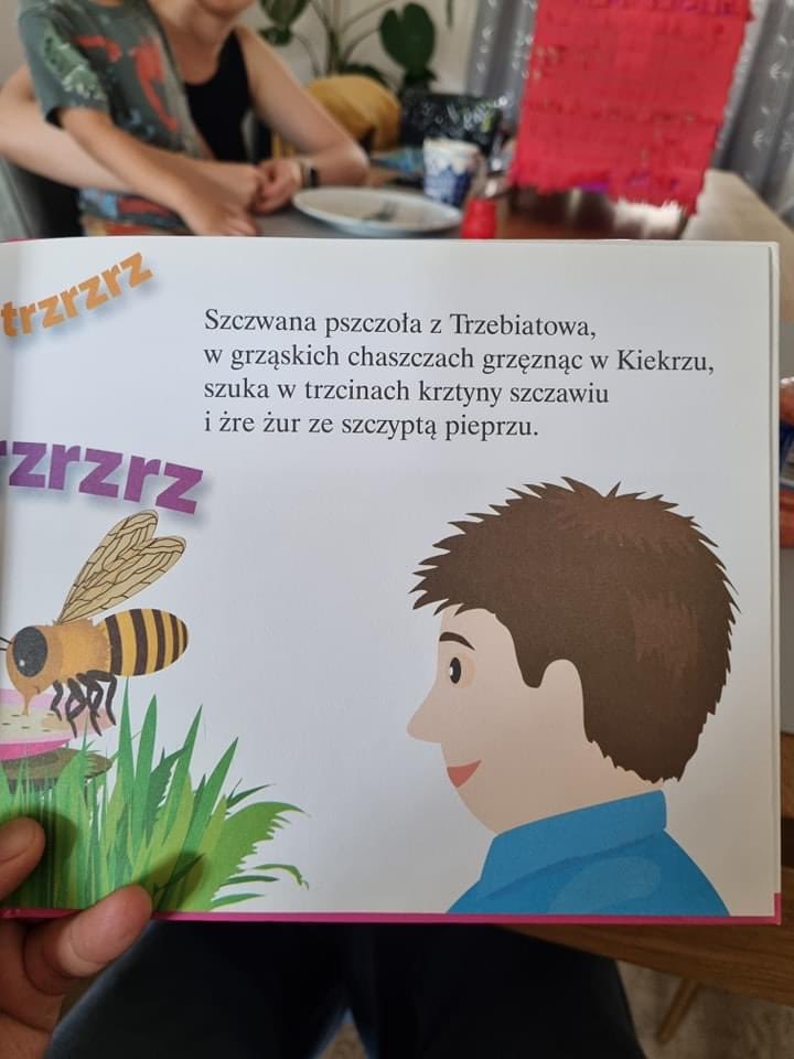 Kinderbücher auf Polnisch auch eher eine Herausforderung.