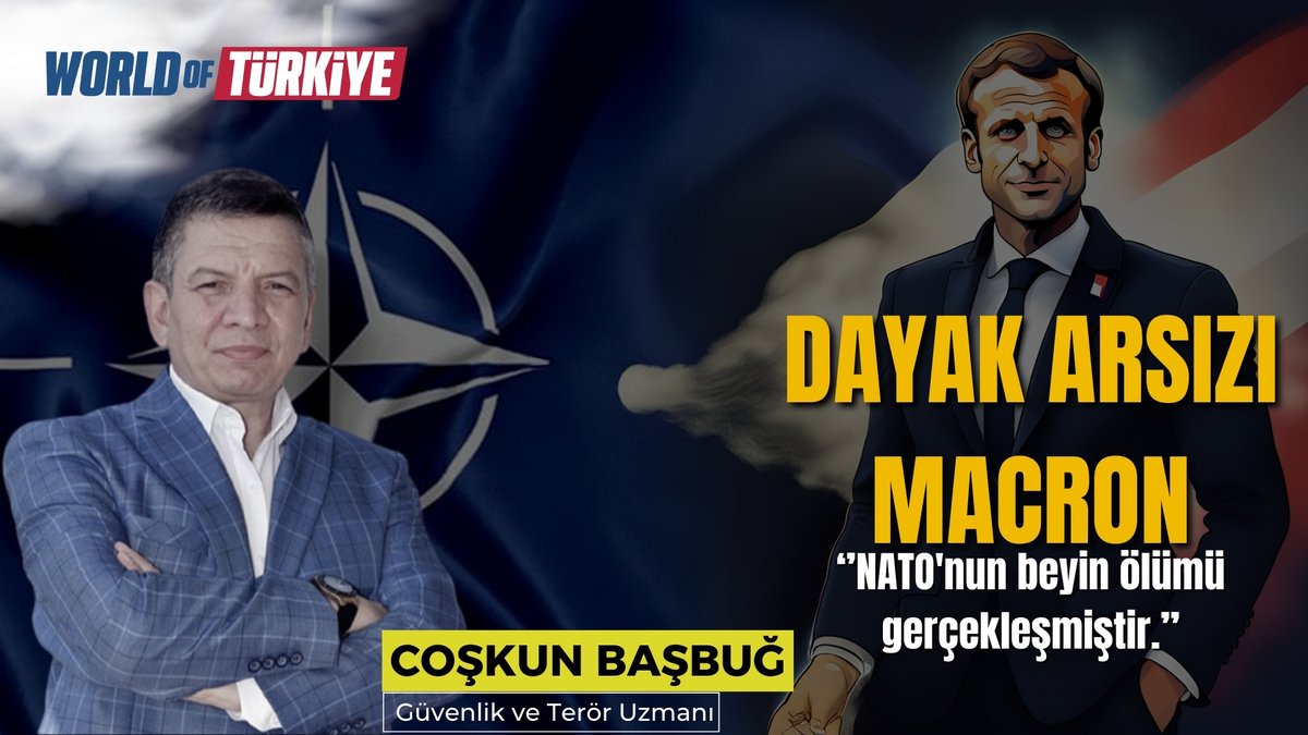 ✍️Güvenlik ve Terör Uzmanı Coşkun Başbuğ'un kaleminden; 📍Dayak Arsızı Macron @basbugcoskun Hemen Oku🔗worldofturkiye.com/coskun-basbug-…