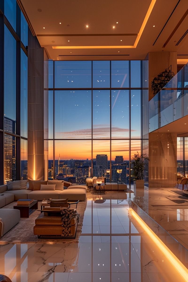 this penthouse is so sexy.