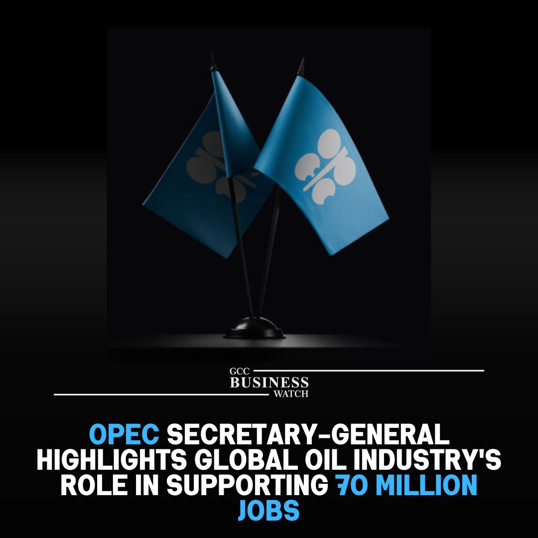 Al Ghais highlights the pivotal role played by the oil and gas sector in creating employment opportunities and fortifying national economies globally. #OilIndustry #OPEC #Employment #GlobalEconomy #EnergySector #Jobs #OilandGas #EconomicImpact #SupplyChain #NetZero