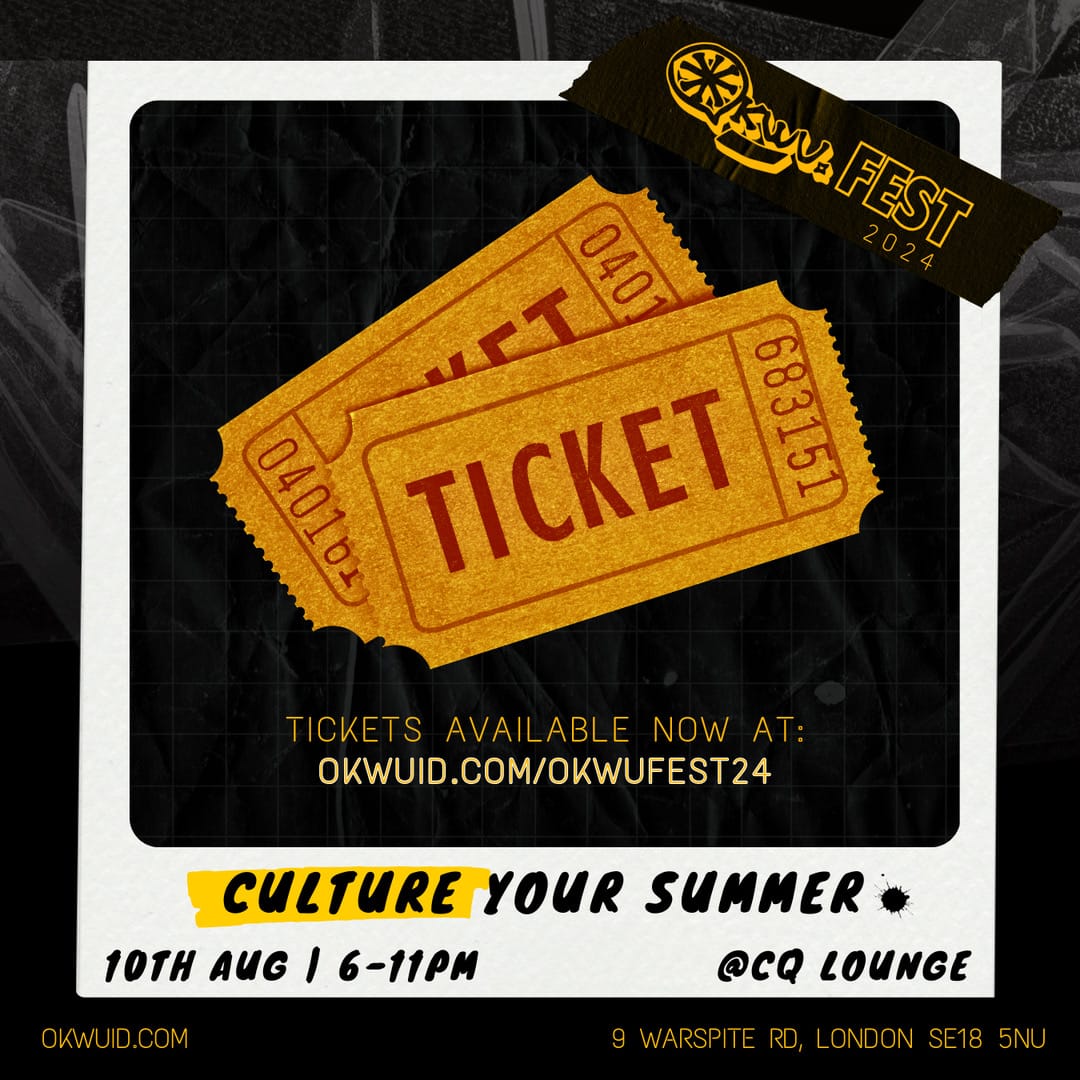 OKWUFEST 2024 (CULTURE YOUR SUMMER!) JOIN US AT OUR FLAGSHIP FESTIVAL THIS SUMMER AUGUST 10TH. TICKETS: okwuid.com/okwufest24/?fb…