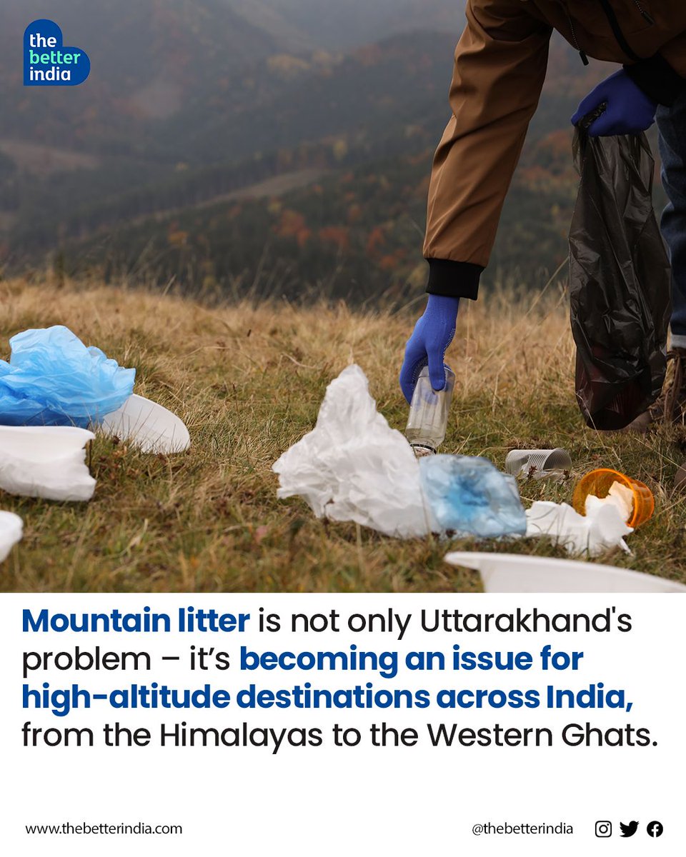 Swipe to read more about how littering damages our environment and also about the organisations working to solve the crisis >>

#StopLittering #Uttarakhand #RaghavJuyal #ResponsibleTourism #CleanIndia