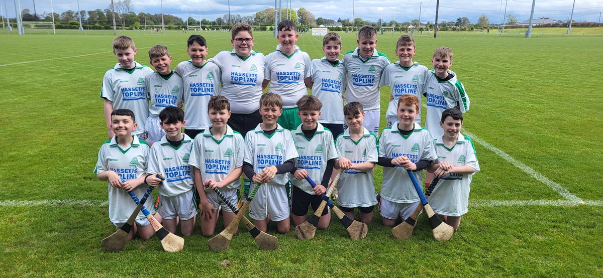 Our hurling team have been busy in The Faithful Fields this morning playing Mucklagh, Rahan, Clara Boys and Gaelscoil Eiscir Riada in our Cumann na mBunscol hurling tournament. Well done to all involved and thanks to Declan Ward for organising a well run event @offalyschoolGAA