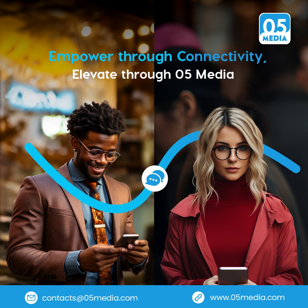 Discover the power of connection and the heights of media influence! Join us in our mission to empower through connectivity and elevate through 05 Media. 🚀

05media.com
#Empowerment #Connectivity #MediaInfluence #Elevation #EmpowerThroughMedia