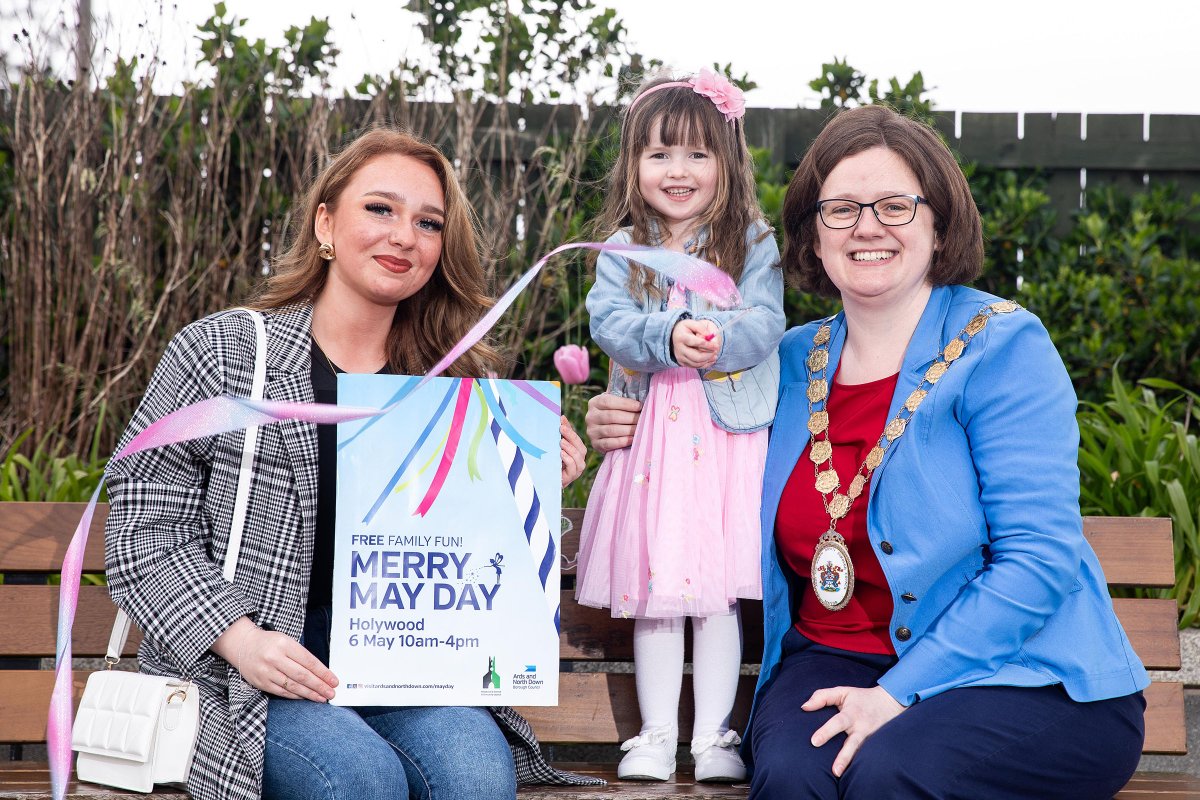 Holywood's May Day celebrations get into full swing on Monday 6 May with a packed programme of entertainment for all the family! Read more ow.ly/xTGe50Rqw1e Please note, to facilitate the event a road closure will be in place.