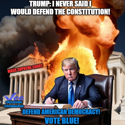 David is a Devout Dem, Retired USAF Vet, who loves the U.S. & despises MAGA! This Resister @gobr82549 says Defeating Trump in 2024 will be easy because we all know he's a criminal and loser! Never Again If you agree Drop 💙Repost #VeesFriends #TrumpIsNotFitToBePresident