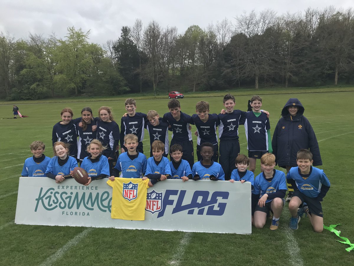 Cranleigh Prep attended the Southern NFL Flag Regional Tournament held at Windlesham school. The Juniors finished in 5th Place out of 12 schools participating and the Seniors finished 2nd in an exciting final against Windlesham 🏈🏈
