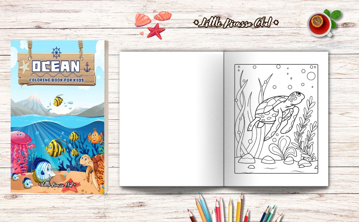 #OceanColoring #KidsArt #UnderwaterFun #littlepicassoclub

🌊✨ Dive into underwater Adventures with our NEW Book: 'Ocean Coloring Book for Kids'! 

Let imaginations soar as little ones explore the colorful world beneath the waves. 🐠🎨

📚🐬 SHOP ➡️ amazon.com/author/little.…