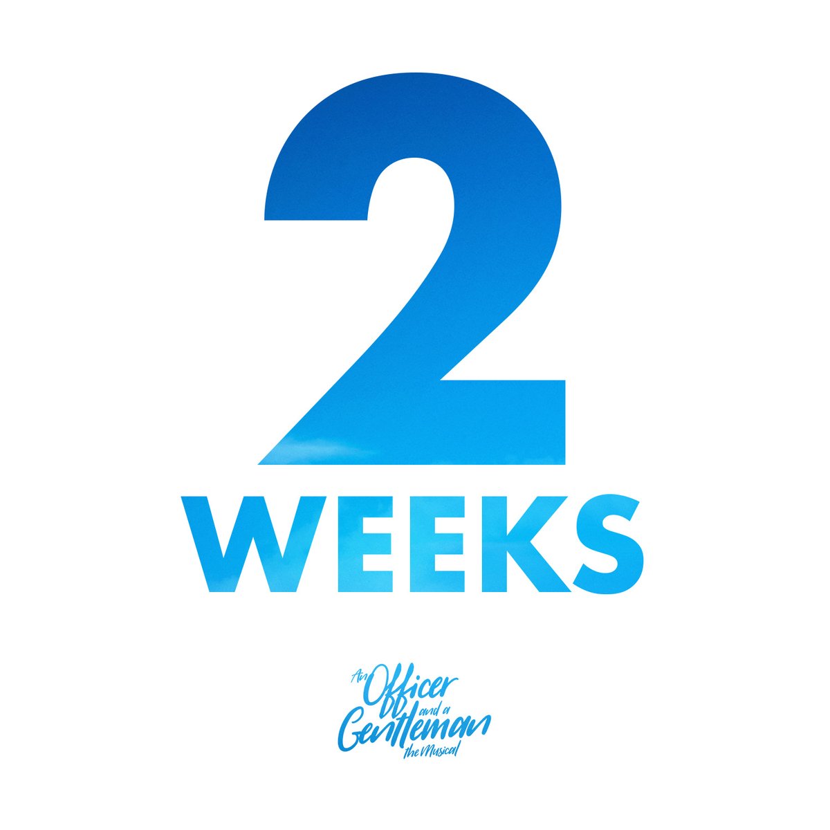 2 weeks to go until 'An Officer and a Gentleman' opens in Newcastle! With every note, every step, and every heartfelt ballad, immerse yourself in this romantic masterpiece 💙 📅 Mon 13 – Sat 18 May ℹ Accessible perf available 🎟 shorturl.at/jBEK7 🎭 @officergentuk