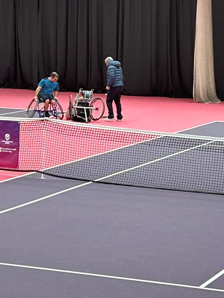 Singles I just scraped of the last 16 with a 6/4 7/5 win i was 5/2 down in the second set.  In the qf I lost to Mark Langeveld 6 love 6/1.  
Bring on next weekend, when I will be representing England. 🏴󠁧󠁢󠁥󠁮󠁧󠁿♿🎾 <a href="/WChairTennisGB/">Wheelchair Tennis (LTA)</a>