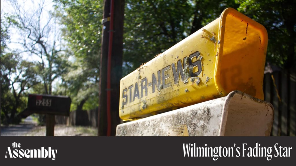 The Wilmington StarNews, the state’s oldest continuous daily newspaper, once covered complicated topics in the region aggressively. But that vigor has since waned. “Our local paper has melted away.” ⬇️ theassemblync.com/media/wilmingt…