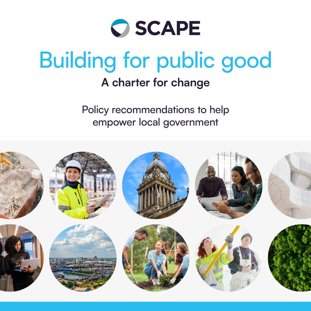 We are delighted to announce our new policy paper 'Building for Public Good: A Charter for Change' which urges the next UK government to commit to swift, decisive action to accelerate the public sector’s transformation and recovery. Download here: eu1.hubs.ly/H08SfWf0