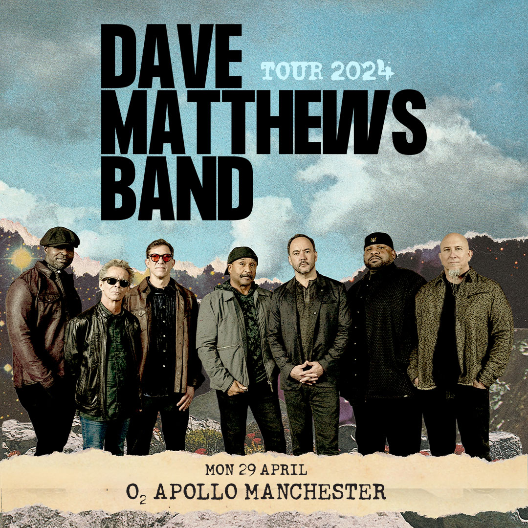 Tonight @davematthewsbnd, have got so much to play, it's an early one 🙌Doors at 7pm with the band on by 7.45pm (no support) Our usual security measures are in place - no bags bigger than A4 - please check our pinned tweet for details 🙏