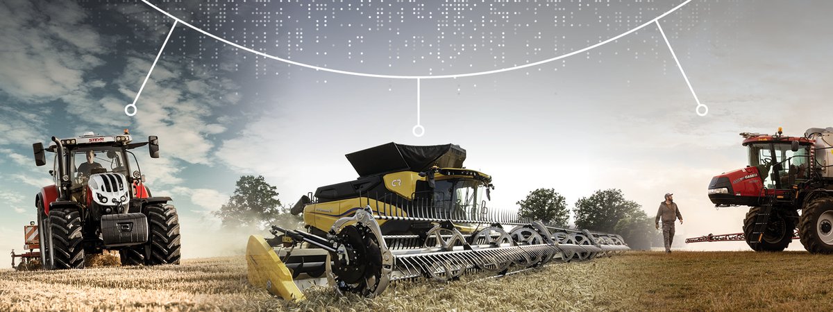 Rugged & Connected: Today we announce a collaboration that will be the first to provide farmers ubiquitous access to the internet via a ruggedized satellite communications (SATCOM) service. We are collaborating with @INTELSAT to offer Case IH, Steyr and New Holland customers