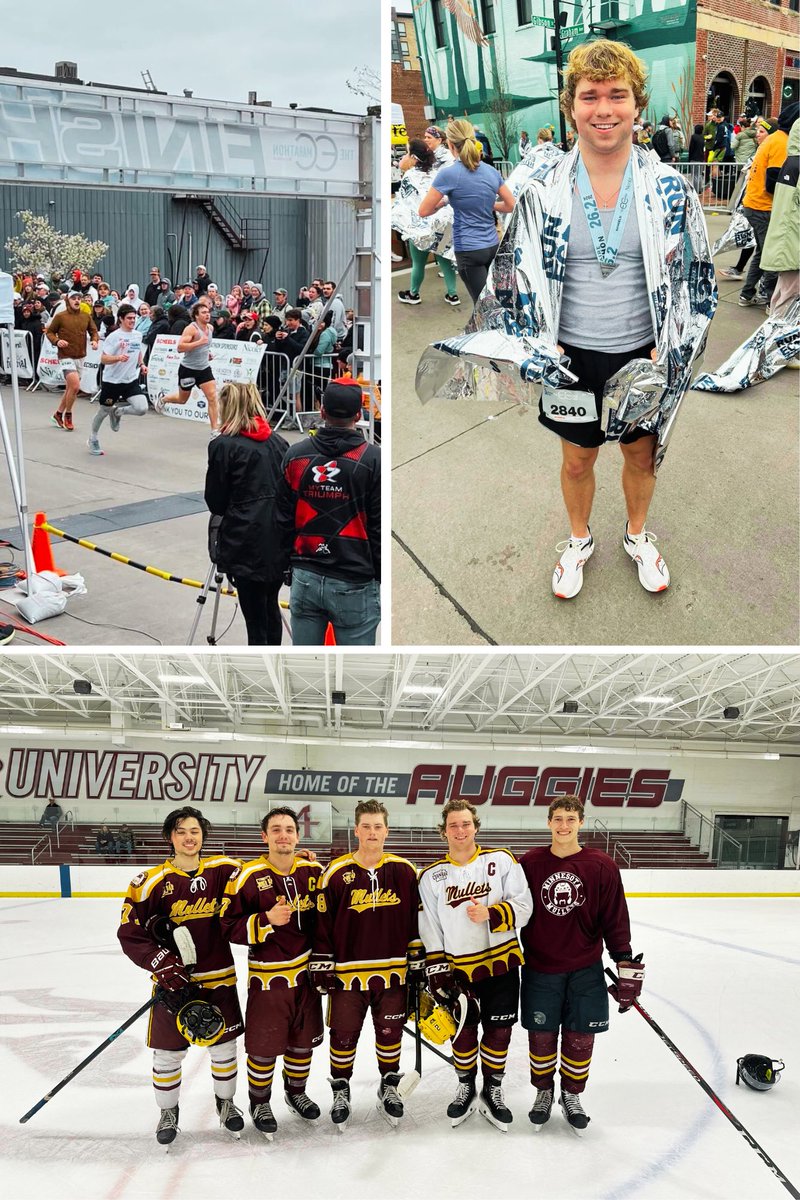 MulletsJrHockey's tweet image. Captain Caden Sutter had an awesome weekend!!! 
Friday - NCAA College Hockey Commitment ✅
Saturday - Help Coach Run Camp &amp;amp; Snipe ✅
Sunday - Run Marathon in Hometown ✅
Awesome job, Sutts!!! College commitment post coming soon!!! #GrowWithTheFlow