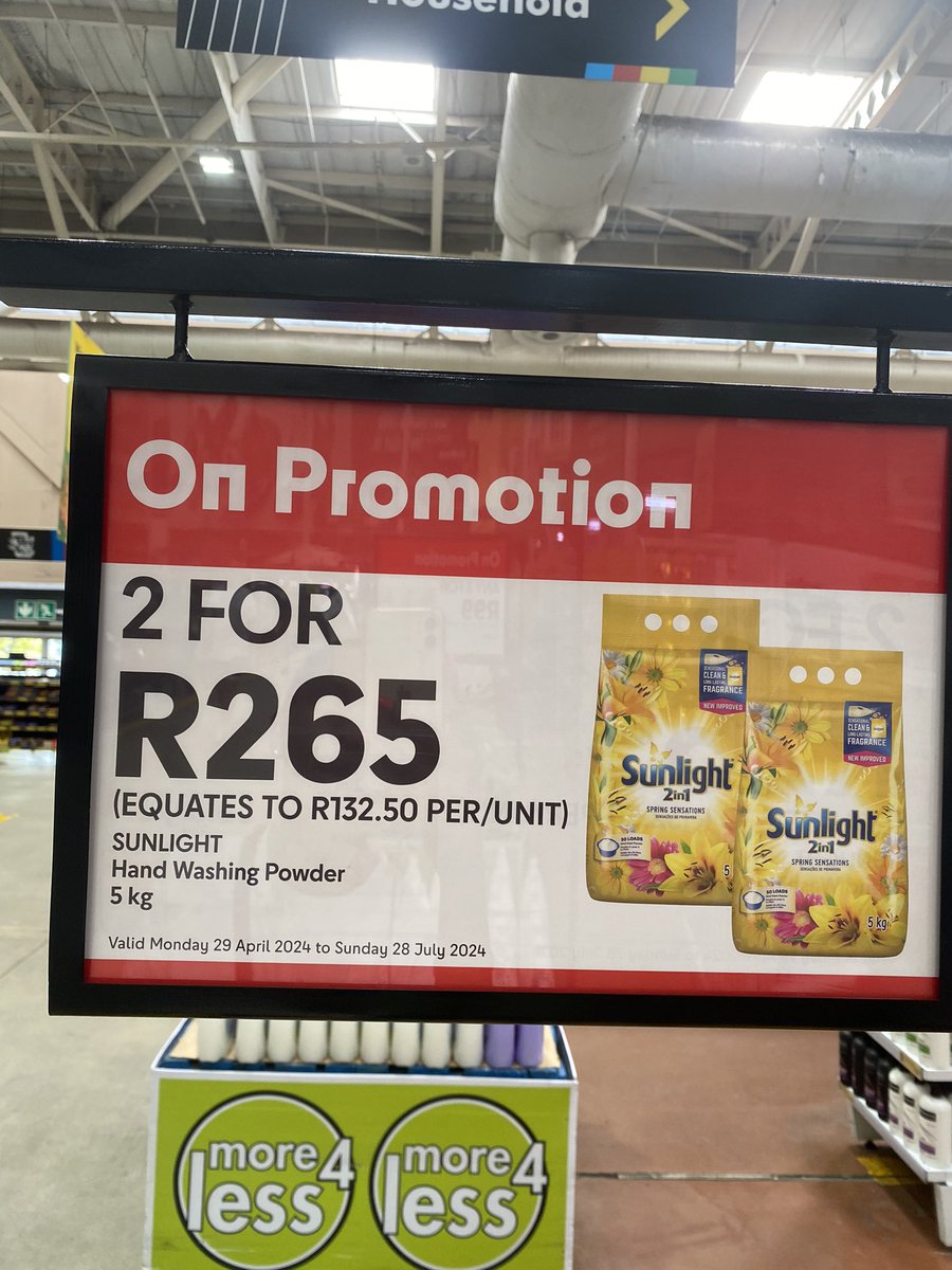 Handwashing detergent at Makro.

#SpecialsByMo