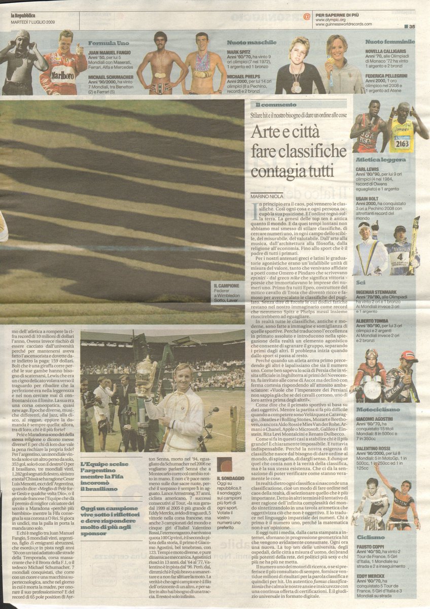 Frank201410's tweet photo. 🅲🅾🅼' 🅴🆁🅰🆅🅰🅼🅾…
#EmanuelaAudisio #MarinoNiola
@repubblica 7/07/2009
#ritaglidistampa #sport #numeri1 #campioni #sfide #solitudine
@giuliocardone69 @pazzoperrep @giusmo1 @CarloVerdelli @SentieroDigital @PiervittorioM @aligip @matteopinci @PerSaturno @sergtosi https://t.co/5Pt4AZLKmb