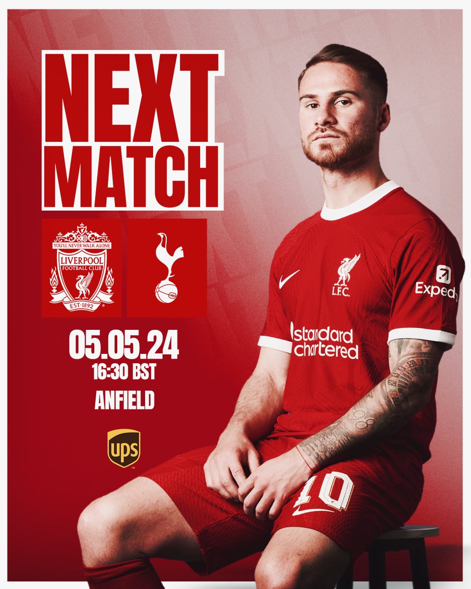 We return to Anfield this weekend🔴 @UPS | #ad