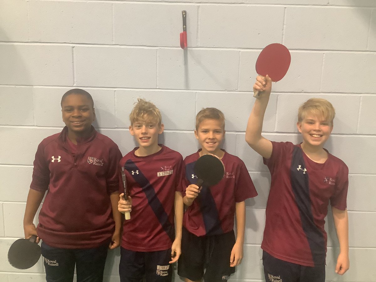 A fantastic experience for our four Y6 pupils who took part in the @iapsuksport Table tennis championships 🏓 They all played some brilliant table tennis and won lots of points #proud #tabletennis