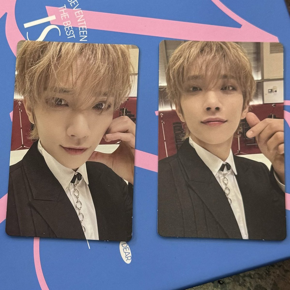 joshua butterscotch hair photocards 🤎