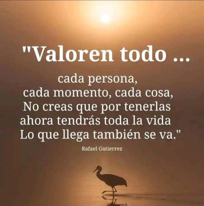 Muy Buenos Días Amig@s Les deseo una excelente semana, se termina Abril se viene Mayo. Valoren lo que tienen que nada es para siempre, disfruten y agradezcan día a día #29Abr #29abril