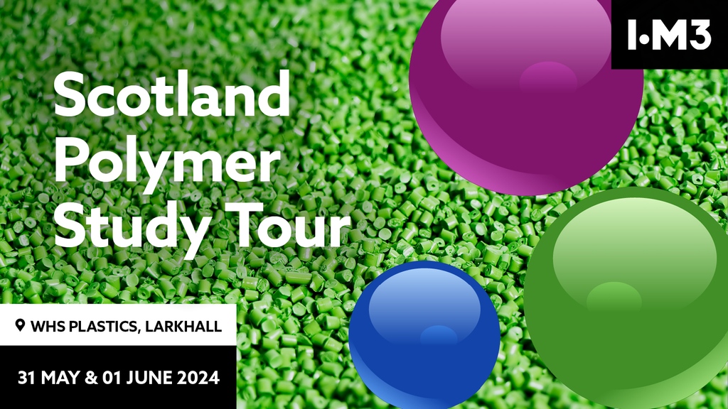 Scotland Polymer Study Tour: WHS Plastics Larkhall 31 May to 01 June 2024 Two-day residential course includes a tour around the WHS Plastics site at Larkhall where you will see polymer manufacturing operations in action. iom3.org/careers-learni…