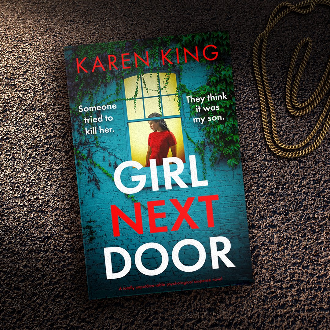 So excited to finally be able to reveal the cover of my new psychological #thriller, Girl Next Door. Out on 9 July. Preorder: geni.us/B0D274VT3Gauth…