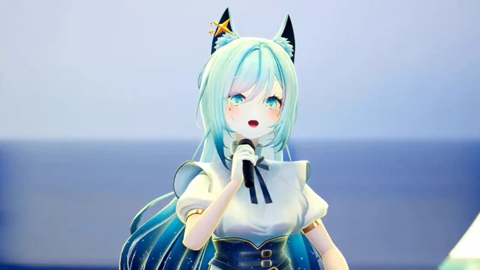 瀬っしょん会2曲目はライティングでの表現…!ありがとう大人たちありがとう…最高のセッションが最高の映像になった…#水瀬凪リデビュー 