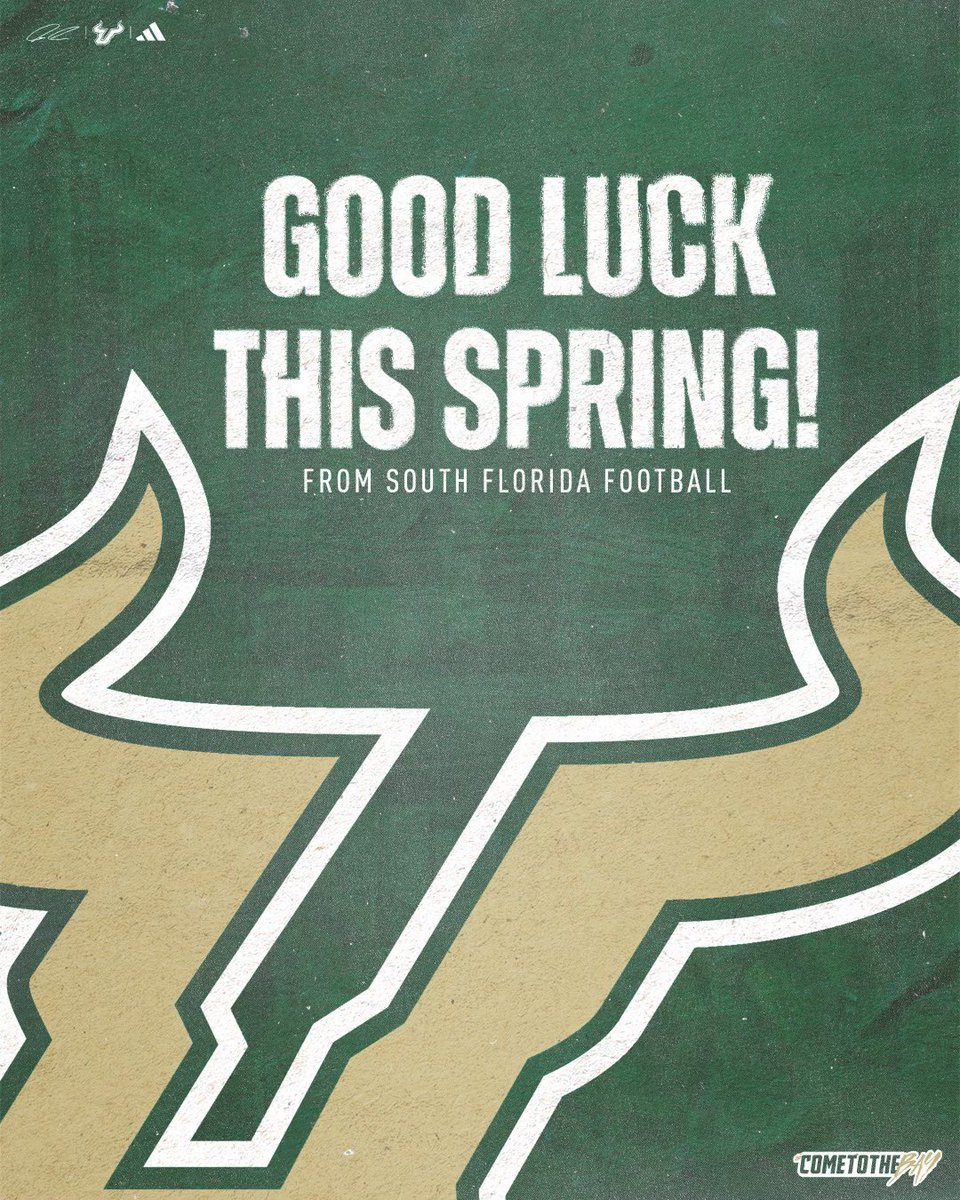 Good Luck to all the Florida and Georgia teams starting Spring Ball today‼️🤘 #ComeToTheBay | #StayInTheBay