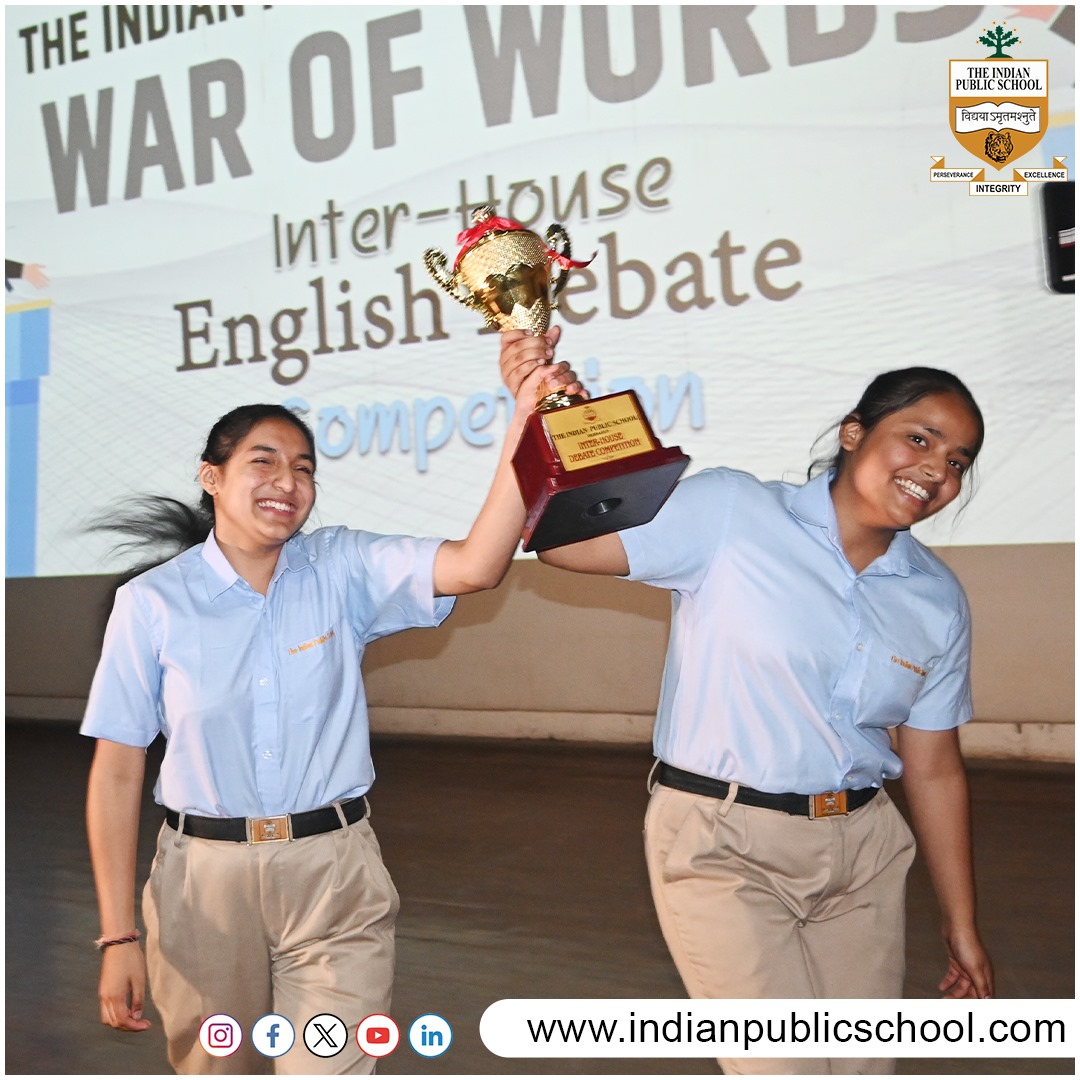 🎤🏆 The stage was set, the arguments ignited, and Vindhyachal House emerged victorious in the Inter-house English debate competition! 
Kudos also to Samridhi Vaishnavi for her outstanding oratory skills.🎉 
#ipsdehradun #talent #DebatingExcellence #YouthVoice