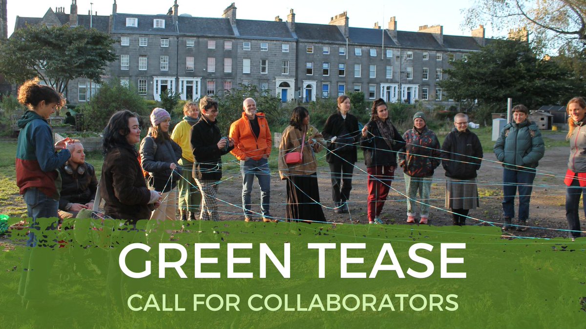 Would you like to be our next #GreenTease collaborator?
Since 2013, we have helped to organise over 100 events across Scotland as part of our Green Tease programme.
creativecarbonscotland.com/green-tease-ev…
@CreativeScots @ScotCCAN @sca_net @ClimateFringe @AppliedArtsScot @edfests @EdinburghCCAN